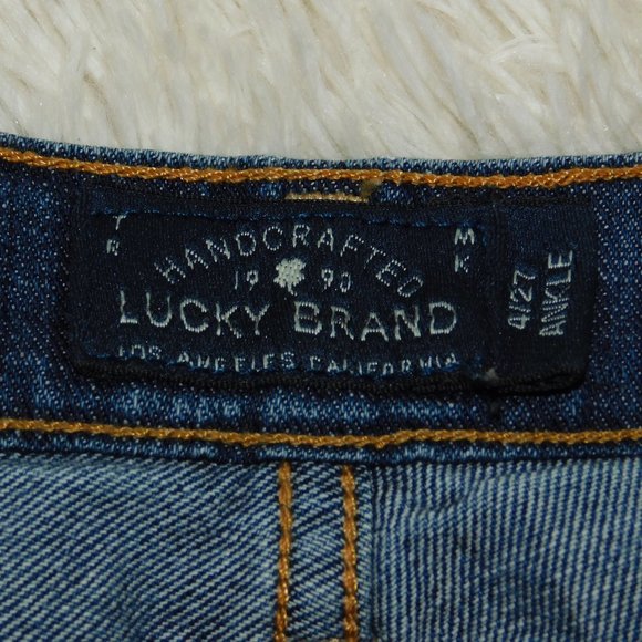 Lucky Brand Medium Savage Jeans Size 4/27 Ankle - Picture 3 of 8